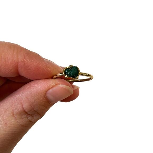 Pura Vida Gold Retro Rainbow Ring Set  Trendy Boho Fashion Jewelry Stackable - Picture 3 of 6